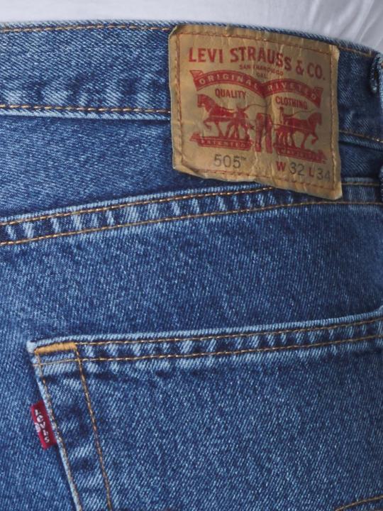 Actual product image Levis 505 Jeans stonewash (zip) (W30/L30)