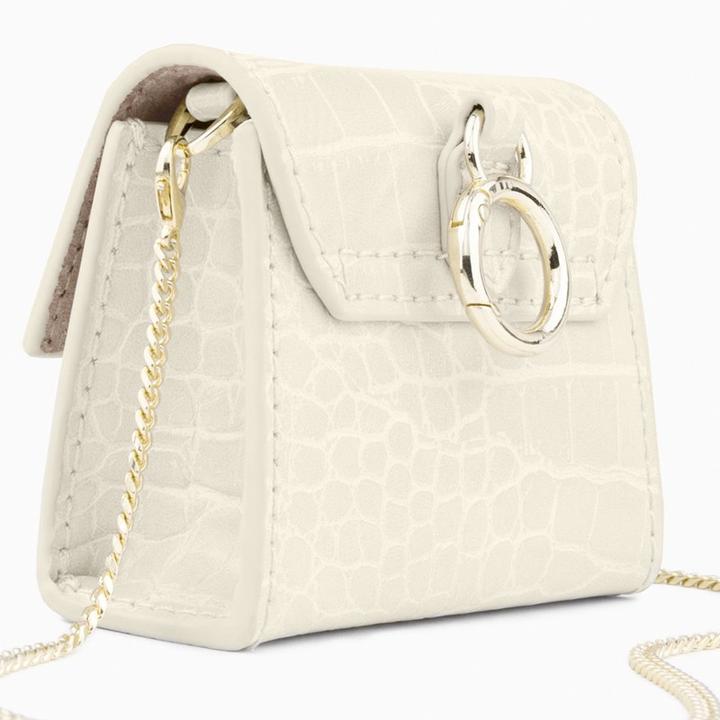 Actual product image iDeal Of Sweden Cover Airpod Bag Cream Beige Croco