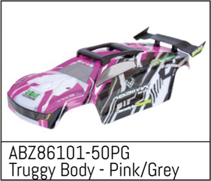 Produktbild Absima Body grey/pink - Mini AT