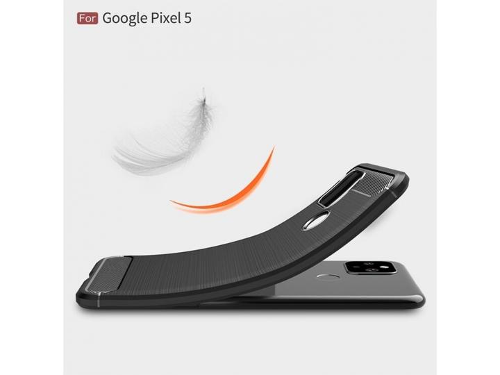 Immagine prodotto Screenguard Google Pixel 5 Cover Carbon Brushed Soft TPU (Google Pixel 5)