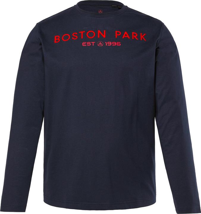 Actual product image Boston Park Langarmshirt, Brustprint, bis 84/86 (42, 44)