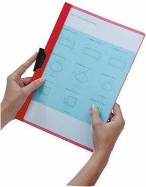 Actual product image Durable Clip folder DURACLIP® 60 Use for paper format: DIN A4 Material: Hard foil (A4, 25 x)