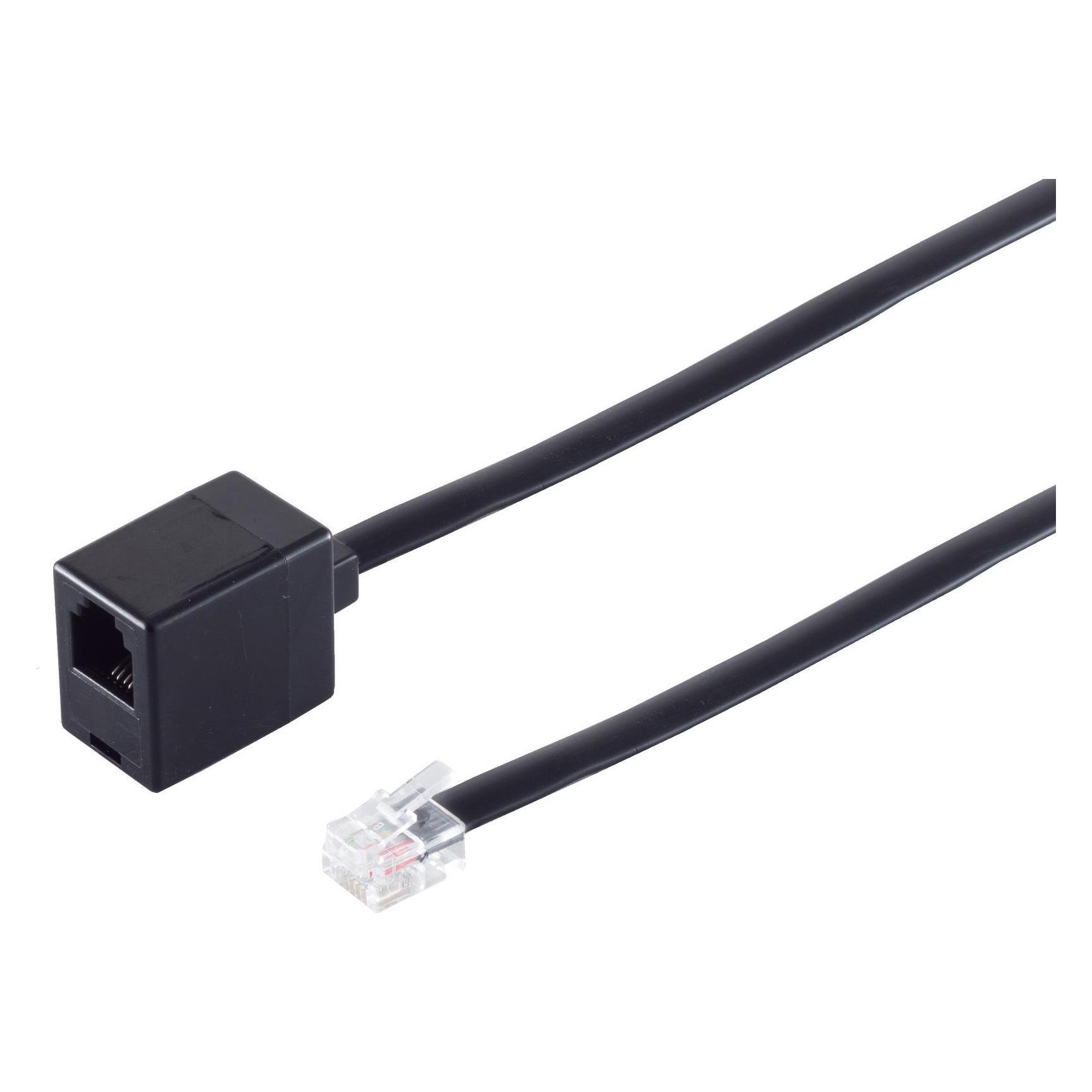 Shiverpeaks S/Conn Maximum Connectivity Modular Rj Isdn Telefon-Verlängerung-Western-Stecker 6/6 Auf Western-Kup, Telefon Zubehör