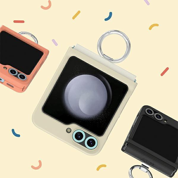 Actual product image GCS etui Aero Flex R Sam Z Flip6 kremowy/cream AR20-02022B (Samsung Galaxy Z Flip6)