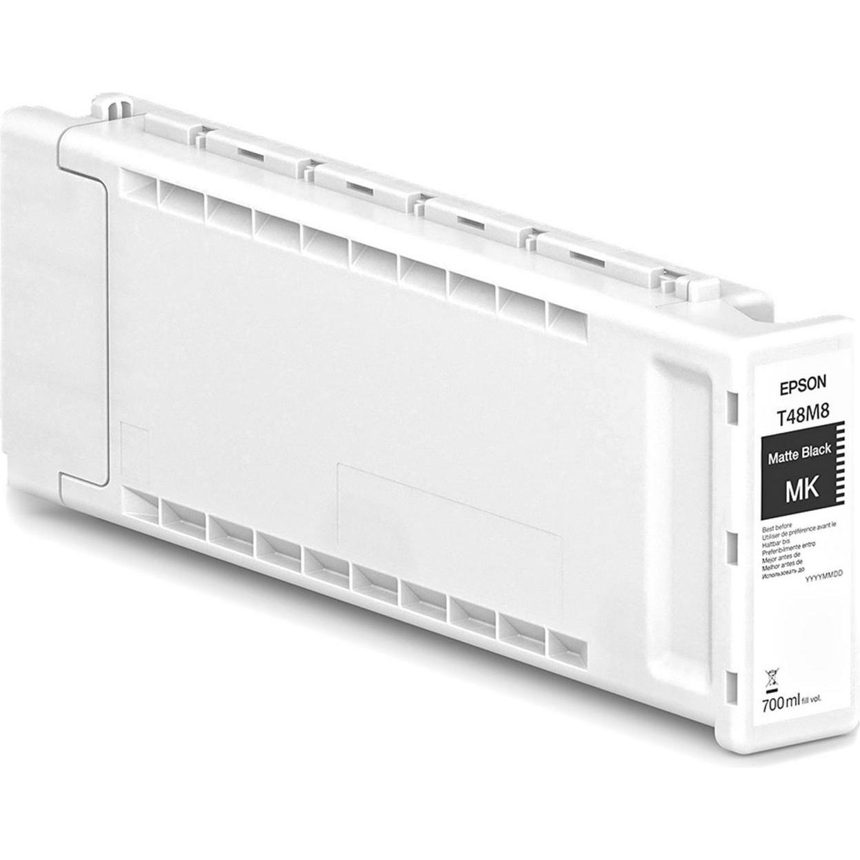 Epson, Druckerpatrone, Tintenpatrone matte black T 48M 700 ml T 48M8 (MBK)