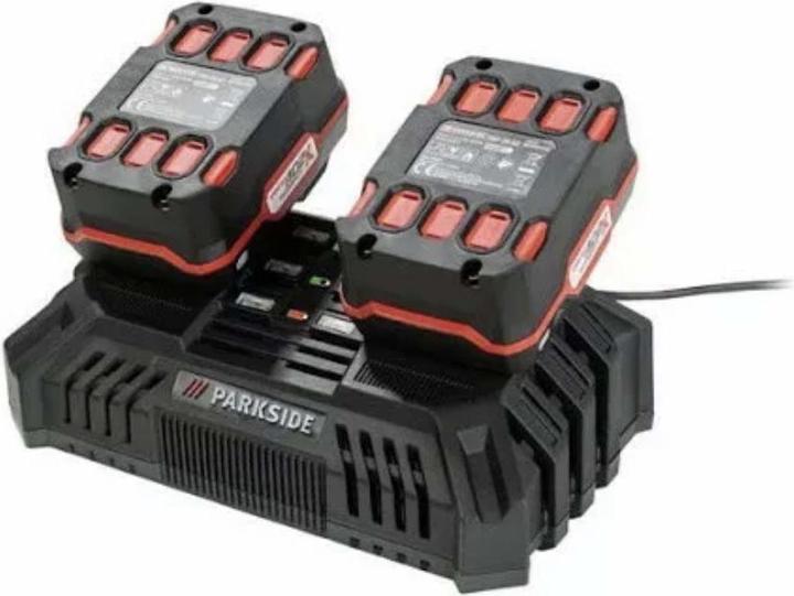 Parkside Doppelakku Schnellladegerät (20 V)