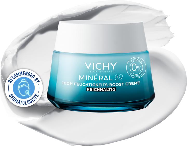 Image du produit Vichy Minéral 89 100h d'hydratation (50 ml, Crème de jour, Crème de nuit)