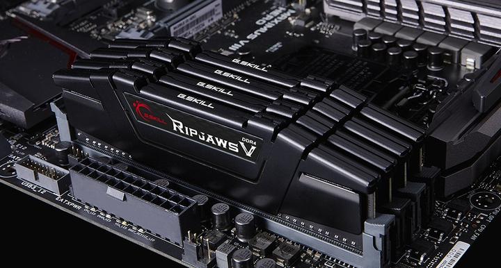 Productafbeelding G.Skill Ripjaws V F4-3600C18Q-32GVK Geheugenmodule GB DDR4 (4 x 8GB, 3600 MHz, DDR4 RAM, DIMM 288 pin)