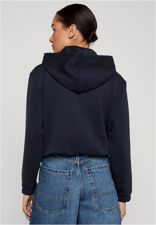 Produktbild Urban Classics Ladies Scuba Zip Hoodie navy M (M)