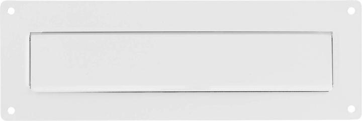 Burg Wächter 32470 PORTA 796 W Einwurfblende Aluminium, Stahlblech Weiss