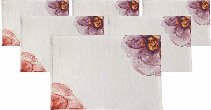 Actual product image Villeroy & Boch Multipack Rose Garden Home Gobelin placemat - 6 pieces (6 pcs., 49 x 32.50 cm)