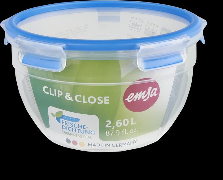 Immagine prodotto Emsa Clip&Close cling box rotondo da 2,6 litri (2.60 l)