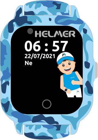 Immagine prodotto Orologio touch intelligente con localizzatore GPS e fotocamera - LK 710 4G modr per bambini