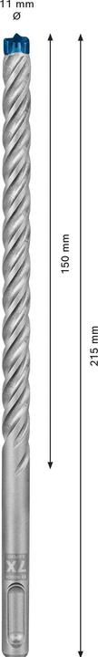 Image du produit Bosch Professional Zubehör Foret marteau EXPERT SDS plus-7X, 11 x 150 x 215 mm (11 millimètres)