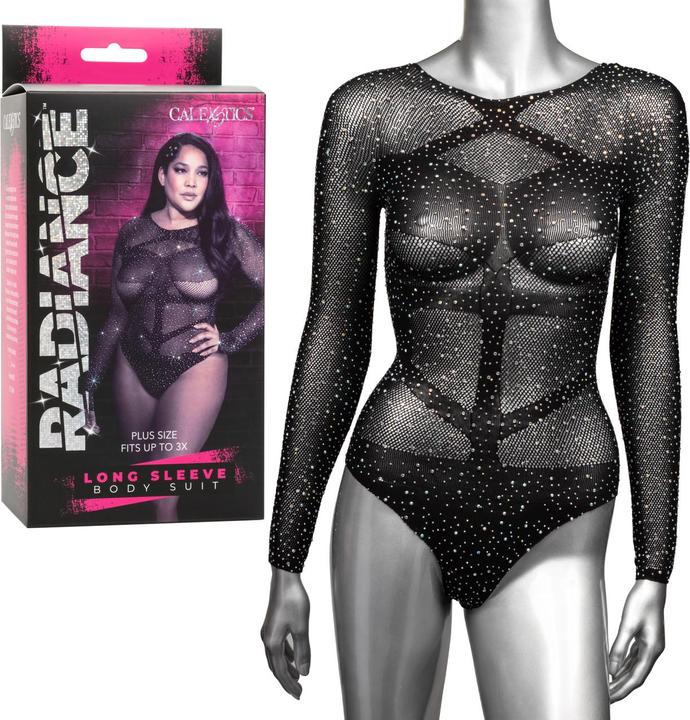Produktbild CalExotics Radiance™ Plus Size Long Sleeve Body Suit (46)