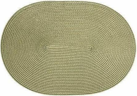 Produktbild Continenta Tischset oval sonnengelb 45x31cm (1 Stk., 45 x 31 cm)