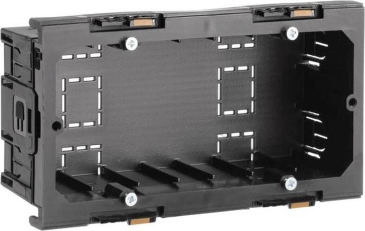 Hager Device installation box 2gang G2860 Energy f.BR front-locking f.Switch pr. (Duct, 4.70 cm)