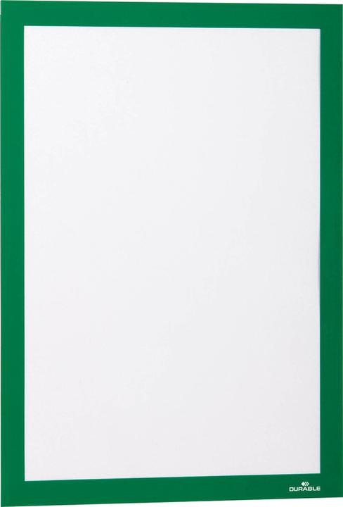 Produktbild Durable 2 Magnetrahmen DURAFRAME® MAGNETIC A4 grün