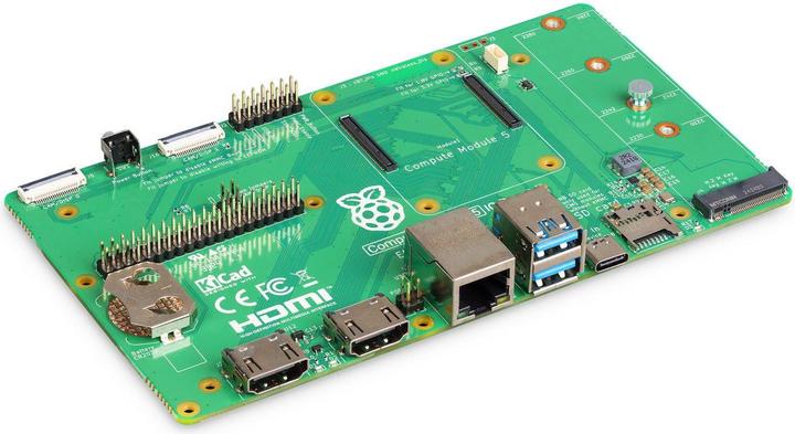 Actual product image Raspberry Pi Official IO Board for Compute Module 5