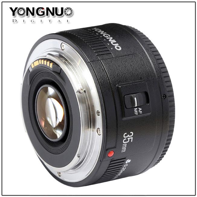 Actual product image Yongnuo 35mm f/2 Canon EF (Canon EF, full size, APS-C / DX)