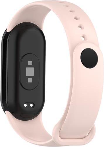 Actual product image OEM Mi Band 9 / M9 / 8 / M8 Silikonarmband (1), HELLROSA (Silicone)