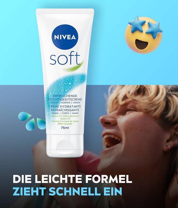 Image du produit NIVEA Soft Tube DUO (Crème pour le corps, 150 ml)