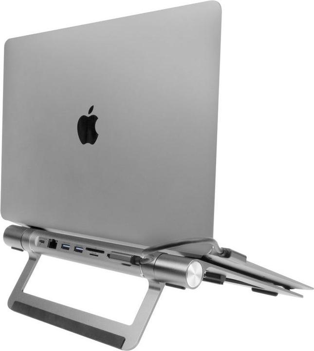 Actual product image Laptop stand with detachable docking station