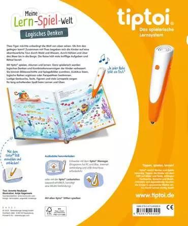 Image du produit tiptoi Meine Lern-Spiel-Welt: Logisches Denken (Allemand, Annette nouveau fermier, Antje Hagemann, 2025)