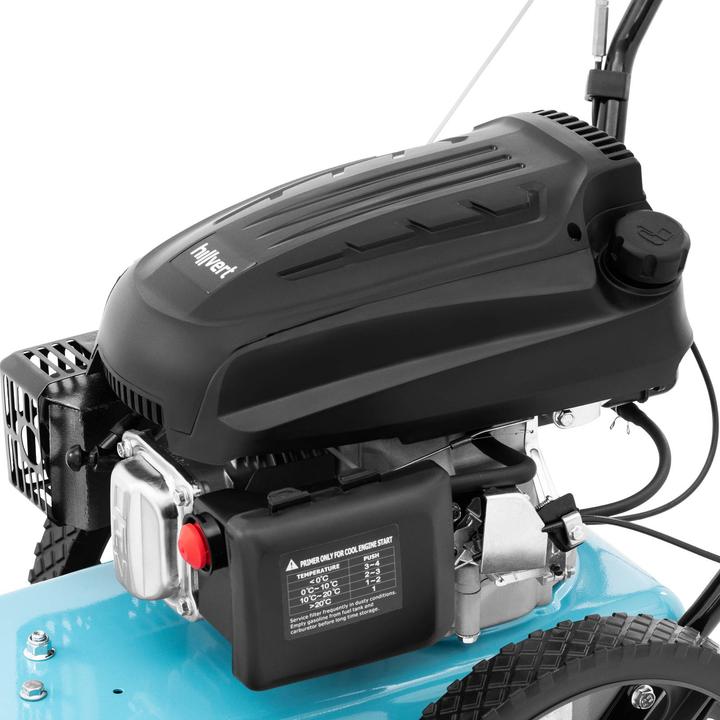 Produktbild Hillvert Wildkraut-Kehrmaschine Benzin Motorbesen Fugenbürste 3000 W 2790 U/min 66 cm