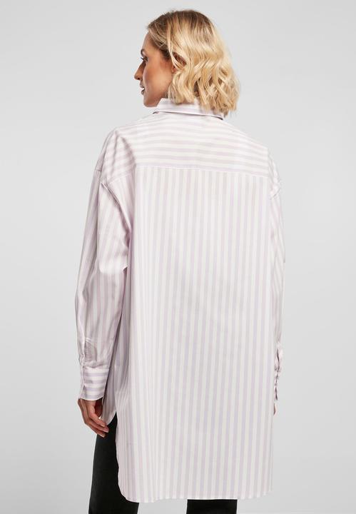 Actual product image Urban Classics Ladies Oversized Stripe Shirt - 17916 (4XL)