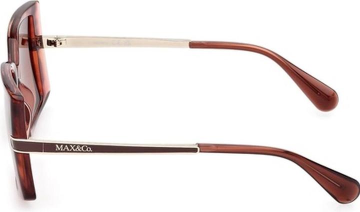 Actual product image Latetobed Max & Co Mo0120 55f Coloured Havana Sunglasses for Women 53/18/140
