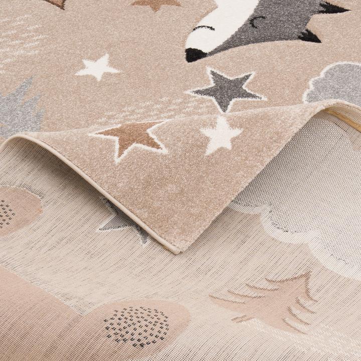 Actual product image Pergamon Kinder Teppich Maui Kids Fuchs und Bär (160 x 230 cm)