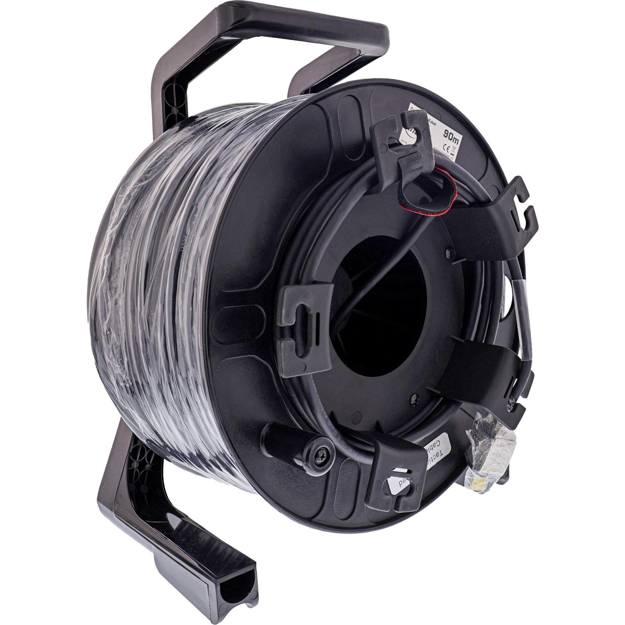 InLine, Kabelrolle, Netzwerk-Kabeltrommel IP67 Outdoor PUR Harting (90 m)