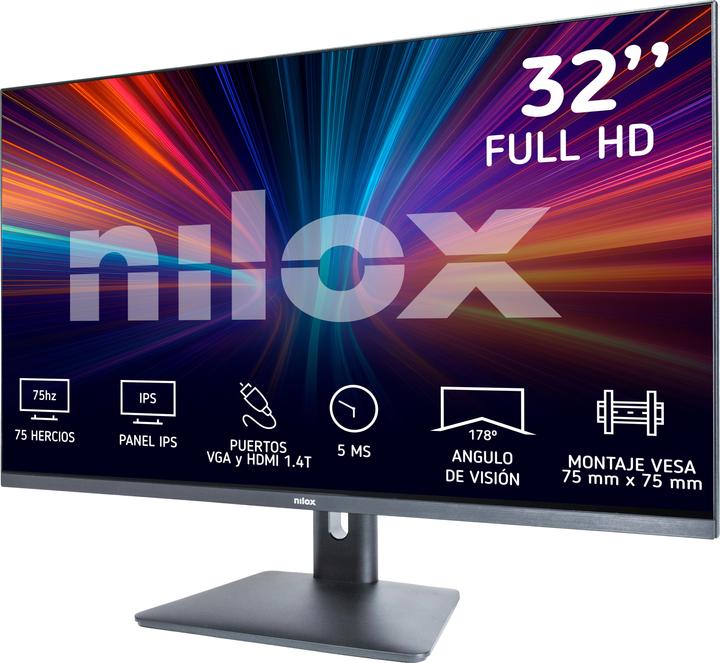 Actual product image Nilox NXM32FHD11 32' Ips 5ms PC Monitor (1920 x 1080 pixels, 32")