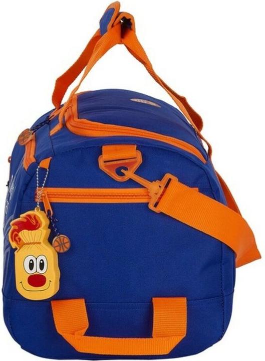 Actual product image Safta Sporttasche Valencia Basket Blau Orange (50 x 25 x 25 cm)