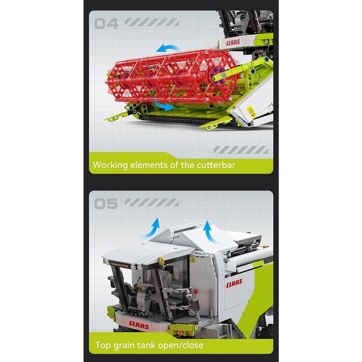 Produktbild Cada Claas Dominator 370 1:18 2,4GHz Bricks