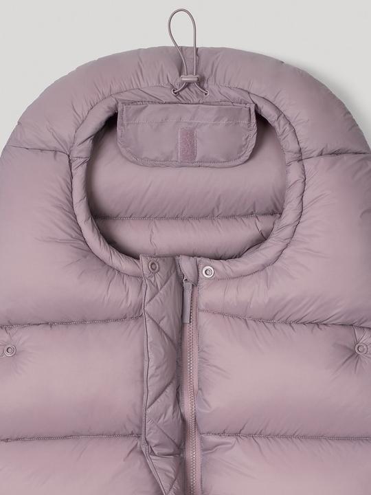 Actual product image Leokid Eddy footmuff, Lilac Grey