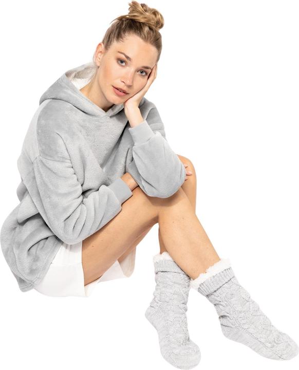 Actual product image Kariban Women's sherpa-lined socks (Single pack, One size)