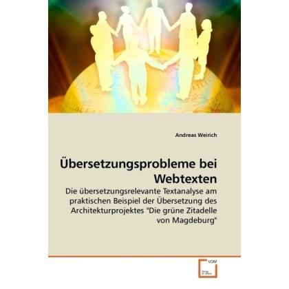 Übersetzungsprobleme bei Webtexten, Fachbücher
