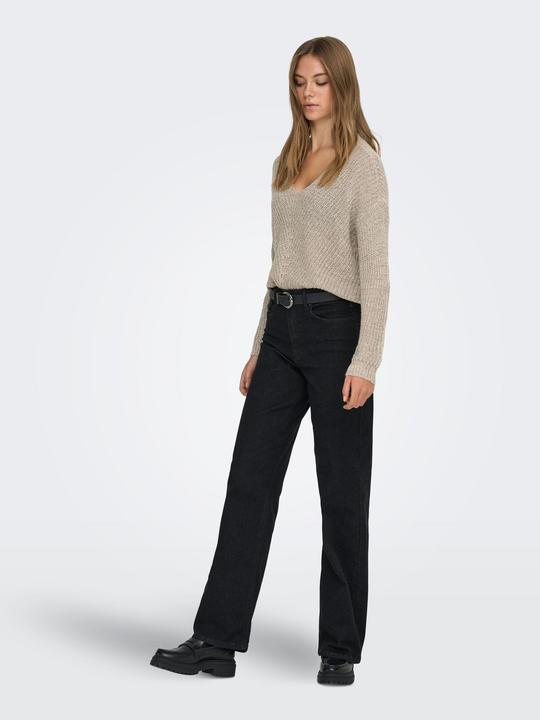 Actual product image JdY V-neck knit sweater (L)