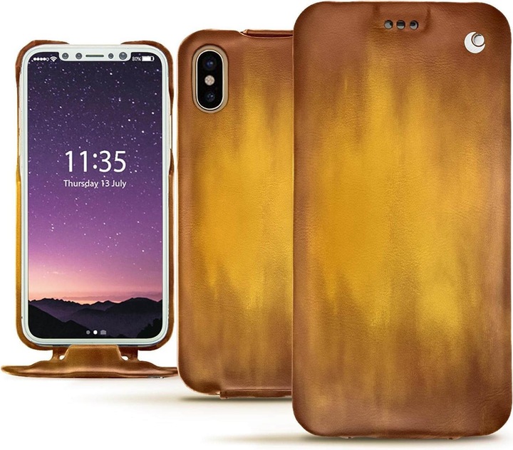 Produktbild Noreve Lederschutzhülle vertikal (Apple iPhone XS)