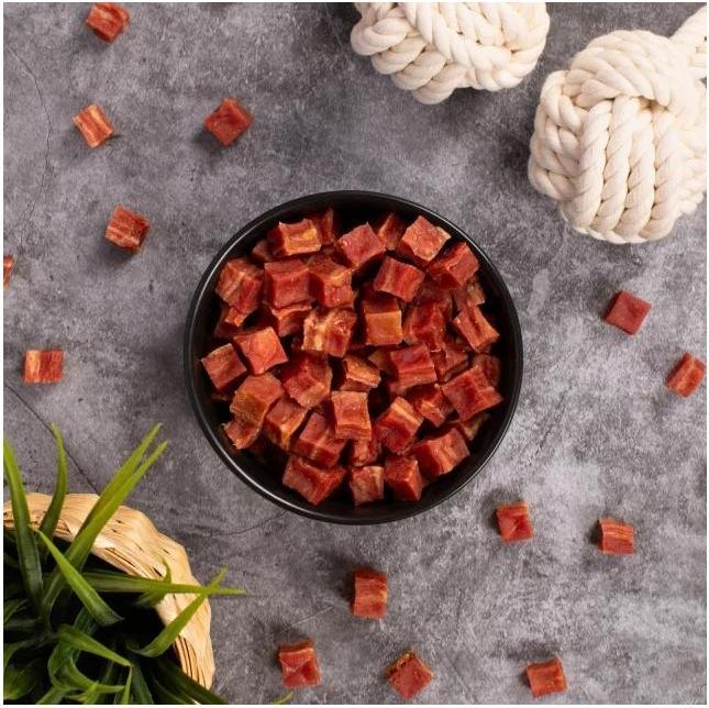 Immagine prodotto Lyra Pet Cubetti di carne d'anatra con pesce (Senior, Adulto, Junior, 1 pz., 1000 g)