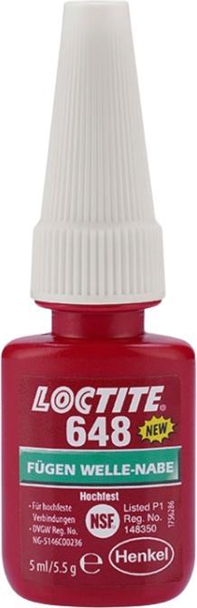 Immagine prodotto Loctite Buchsen-Lagerbefestigung 648 (5.50 g, 5 ml)