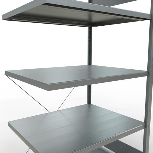 Actual product image Schulte Lagertechnik MULTIplus250 boltless bay system with cross brace