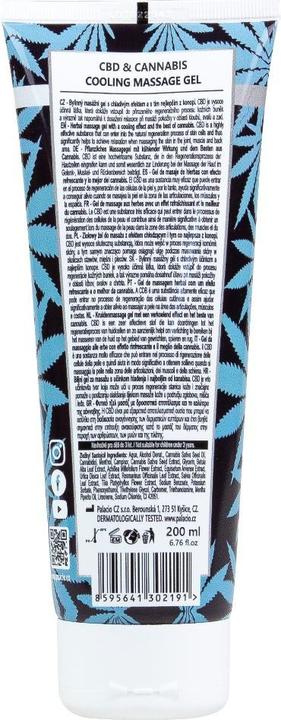 Produktbild Palacio CBD Chill kühlendes Massage-Gel (1 x, 200 ml, 270 g)