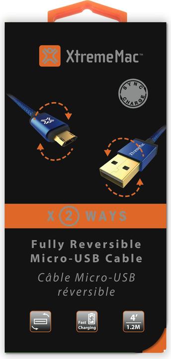 Produktbild XtremeMac Reversible Cable (1 m, USB 2.0)