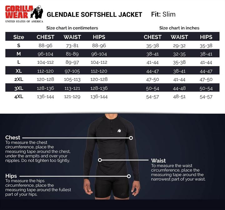 Produktbild Gorilla Wear Glendal Softshell (L, M)