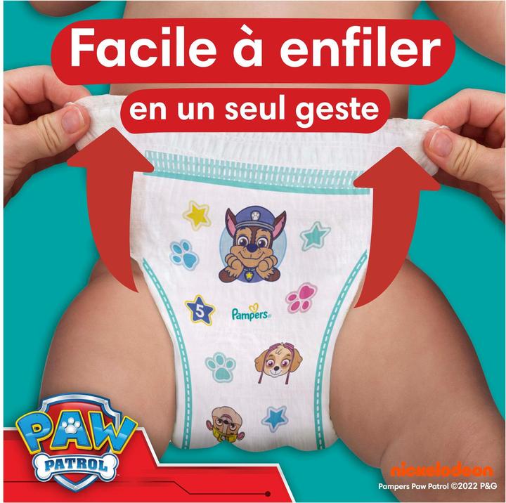 Actual product image Pampers Baby-Dry Pants Paw Patrol (Size 6, Monthly box, 138 Piece)