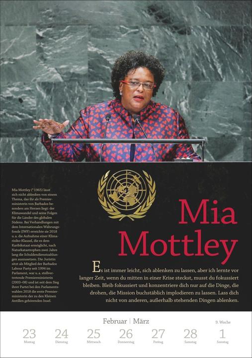 Produktbild Harenberg Ich bin Ich Wochen-Kulturkalender 2026 - Gedanken berühmter Frauen