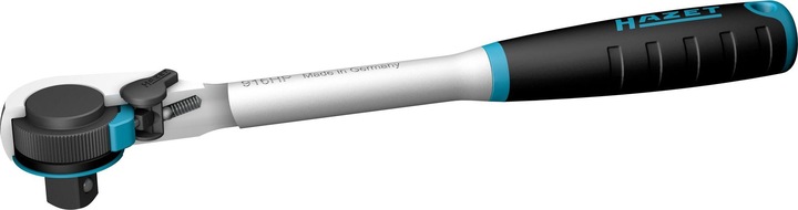 Immagine prodotto HAZET Leva a cricchetto reversibile a dentatura fine HiPer 916HP ∙ Attacco quadro, massiccio, 12,5 … (1/2")